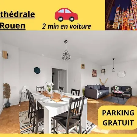 Dock-free Parking Gratuit-cosy-8pers Centreville * Rouen