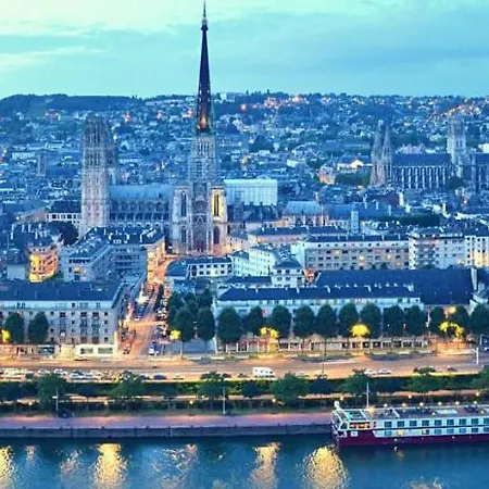 Dock-free Parking Gratuit-cosy-8pers Centreville Appartement Rouen